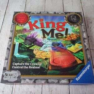 Ravensburger King Me Strategy Board Game Ages 8+ Fantastical Take On Checkers
